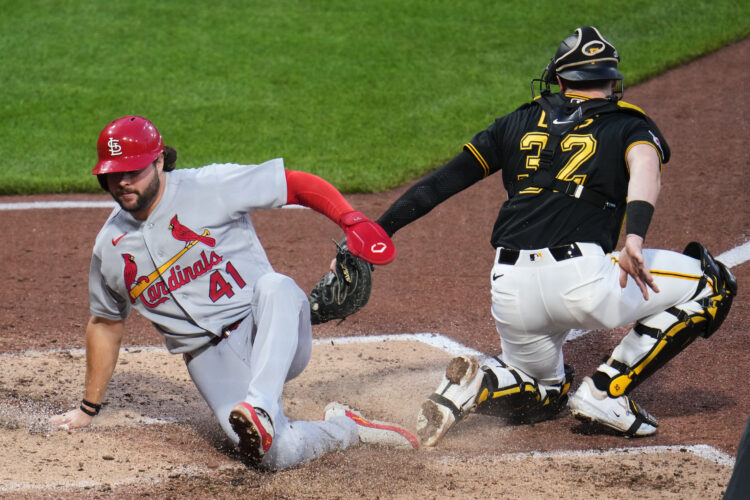 Gorman, Burleson And Walker Drive In 3 Runs Apiece To Lead Cardinals Over Pirates 11-7